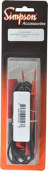 Simpson Electric - Electrical Test Equipment Probe Set - Use with Analog Multimeters - Strong Tooling