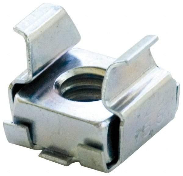 Value Collection - 1/2-13 Screw, 0.059 to 0.092" Thick, Spring Steel Cage Nut - Black Phosphate Finish - Strong Tooling