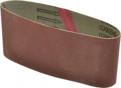 Tru-Maxx - 3-1/2" Wide x 15-1/2" OAL, 320 Grit, Aluminum Oxide Abrasive Belt - Aluminum Oxide, Extra Fine, Coated - Strong Tooling