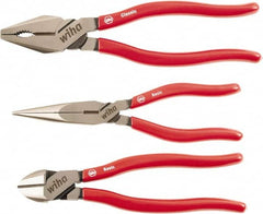 Wiha - 3 Piece Cutting Plier Set - Comes in Box - Strong Tooling