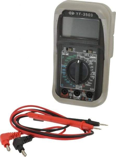 Value Collection - YF-3503, 1,000 VDC, Digital Multimeter - 20 mOhm, Measures Voltage, Capacitance, Current, Resistance - Strong Tooling