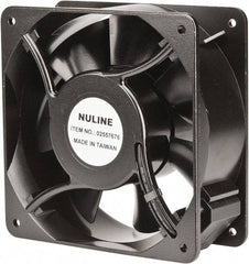 Value Collection - 230 Volts, AC, 260 CFM, Square Tube Axial Fan - 0.28 Amp Rating, 2,900 to 3,400 RPM, 6.3" High x 6.3" Wide x 2.44" Deep - Strong Tooling