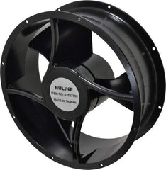 Value Collection - 230 Volts, AC, 550 CFM, Round Tube Axial Fan - 0.19 Amp Rating, 1,400 to 1,650 RPM, 10" High x 10" Wide x 3-1/2" Deep - Strong Tooling