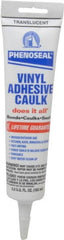 DAP - 5.5 oz Cartridge Clear Acrylic & Latex Caulk - 100°F Max Operating Temp, 20 min Tack Free Dry Time - Strong Tooling