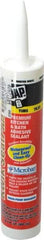 DAP - 10.1 oz Cartridge White Acrylic & Latex Caulk - -30 to 180°F Operating Temp, 30 min Tack Free Dry Time - Strong Tooling