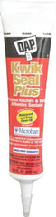 DAP - 5.5 oz Tube Clear Acrylic & Latex Caulk - -30 to 180°F Operating Temp, 30 min Tack Free Dry Time - Strong Tooling