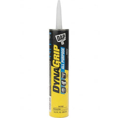 DAP - 10.3 Fluid Ounce Container, Tan, Cartridge Synthetic Latex Construction Adhesive - Service Temp from 0 to 120°F, Indoor - Strong Tooling