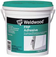 DAP - 128 Fluid Ounce Container, Gray, Tub Synthetic Latex Construction Adhesive - Service Temp from 40 to 60°F, Indoor - Strong Tooling