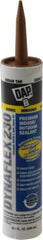 DAP - 10.1 oz Cartridge Tan Acrylic & Latex Caulk - -30 to 180°F Operating Temp, 30 min Tack Free Dry Time - Strong Tooling