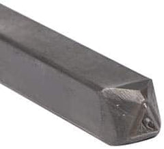 Made in USA - 3/16 Inch Character Size, 24 within a Triangle, Code Stamp - Steel - Strong Tooling