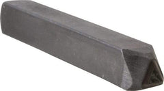 Made in USA - 3/16 Inch Character Size, 25 within a Triangle, Code Stamp - Steel - Strong Tooling