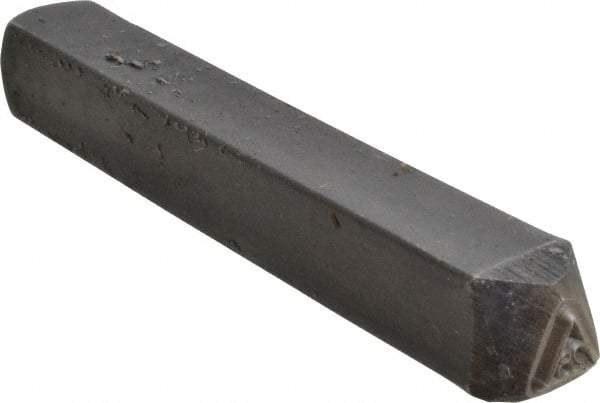 Made in USA - 3/16 Inch Character Size, 28 within a Triangle, Code Stamp - Steel - Strong Tooling