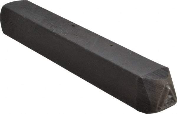 Made in USA - 3/16 Inch Character Size, 36 within a Triangle, Code Stamp - Steel - Strong Tooling