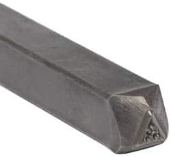 Made in USA - 3/16 Inch Character Size, 53 within a Triangle, Code Stamp - Steel - Strong Tooling