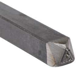 Made in USA - 3/16 Inch Character Size, 54 within a Triangle, Code Stamp - Steel - Strong Tooling