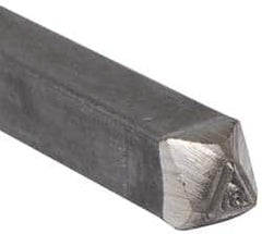 Made in USA - 3/16 Inch Character Size, 61 within a Triangle, Code Stamp - Steel - Strong Tooling