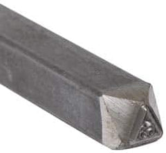 Made in USA - 3/16 Inch Character Size, 63 within a Triangle, Code Stamp - Steel - Strong Tooling