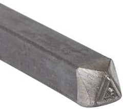 Made in USA - 3/16 Inch Character Size, 64 within a Triangle, Code Stamp - Steel - Strong Tooling