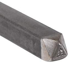 Made in USA - 3/16 Inch Character Size, 66 within a Triangle, Code Stamp - Steel - Strong Tooling