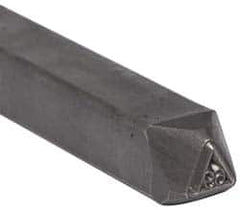 Made in USA - 3/16 Inch Character Size, 69 within a Triangle, Code Stamp - Steel - Strong Tooling