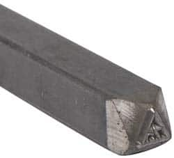 Made in USA - 3/16 Inch Character Size, 75 within a Triangle, Code Stamp - Steel - Strong Tooling