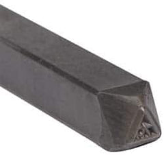 Made in USA - 3/16 Inch Character Size, 79 within a Triangle, Code Stamp - Steel - Strong Tooling