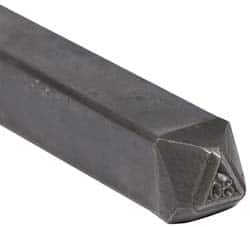 Made in USA - 3/16 Inch Character Size, 80 within a Triangle, Code Stamp - Steel - Strong Tooling