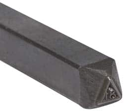 Made in USA - 3/16 Inch Character Size, 81 within a Triangle, Code Stamp - Steel - Strong Tooling