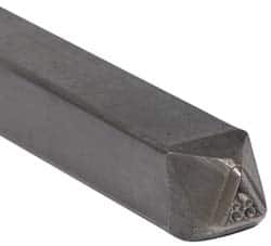 Made in USA - 3/16 Inch Character Size, 88 within a Triangle, Code Stamp - Steel - Strong Tooling