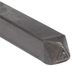 Made in USA - 3/16 Inch Character Size, 89 within a Triangle, Code Stamp - Steel - Strong Tooling