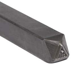 Made in USA - 3/16 Inch Character Size, 91 within a Triangle, Code Stamp - Steel - Strong Tooling