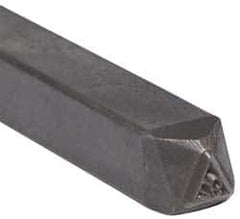 Made in USA - 3/16 Inch Character Size, 92 within a Triangle, Code Stamp - Steel - Strong Tooling