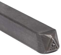 Made in USA - 3/16 Inch Character Size, 94 within a Triangle, Code Stamp - Steel - Strong Tooling