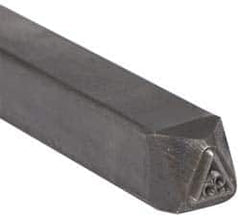 Made in USA - 3/16 Inch Character Size, 95 within a Triangle, Code Stamp - Steel - Strong Tooling