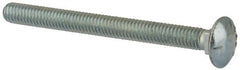 Value Collection - 5/16-18 UNC 3-1/2" Length Under Head, Standard Square Neck, Carriage Bolt - Grade 5 Steel, Zinc-Plated Finish - Strong Tooling