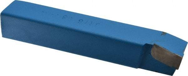 Interstate - 1 x 1" Shank, Lead Angle Turning Single Point Tool Bit - BR-16, Grade C6 - Exact Industrial Supply