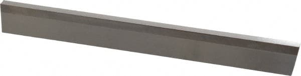 Interstate - 1/8 Inch Wide x 1/2 Inch High x 4-1/2 Inch Long, Parallel Blade, Cutoff Blade - M35 Grade, Bright Finish - Exact Industrial Supply