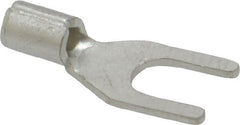 Ideal - #6 Stud, 22 to 18 AWG Compatible, Noninsulated, Crimp Connection, Standard Fork Terminal - Strong Tooling