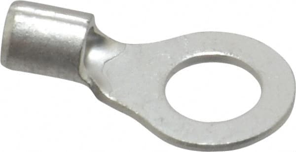 Ideal - 16-14 AWG Noninsulated Crimp Connection Circular Ring Terminal - #10 Stud, 0.661" OAL x 0.374" Wide, Tin Plated Brass Contact - Strong Tooling