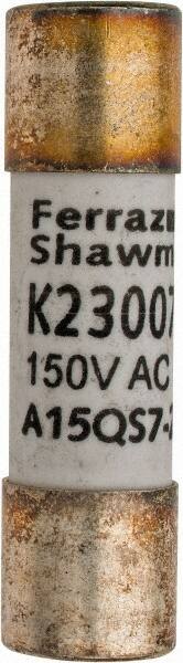 Ferraz Shawmut - 150 VAC/VDC, 7 Amp, Fast-Acting Semiconductor/High Speed Fuse - Clip Mount, 1-1/2" OAL, 100 at AC, 50 at DC kA Rating, 13/32" Diam - Strong Tooling