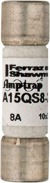 Ferraz Shawmut - 150 VAC/VDC, 8 Amp, Fast-Acting Semiconductor/High Speed Fuse - Clip Mount, 1-1/2" OAL, 100 at AC, 50 at DC kA Rating, 13/32" Diam - Strong Tooling