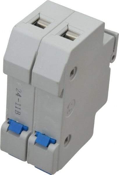 Ferraz Shawmut - 2 Pole, 600 VAC/VDC, 30 Amp, DIN Rail Mount Fuse Holder - Compatible with CC Class, 1.38 Inch Wide Fuse - Strong Tooling