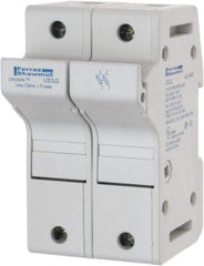 Ferraz Shawmut - 2 Pole, 600 VAC/VDC, 30 Amp, DIN Rail Mount Fuse Holder - Compatible with J Class, 58mm Long x 2.56 Inch Wide and 22mm Diameter Fuse - Strong Tooling