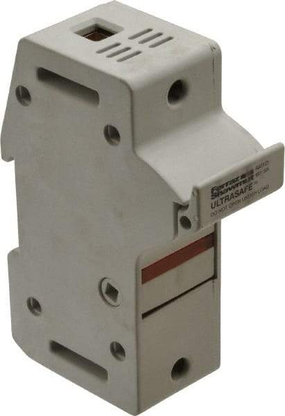 Ferraz Shawmut - 1 Pole, 600 VAC/VDC, 60 Amp, DIN Rail Mount Fuse Holder - Compatible with J Class, 58mm Long x 1.28 Inch Wide and 22mm Diameter Fuse - Strong Tooling