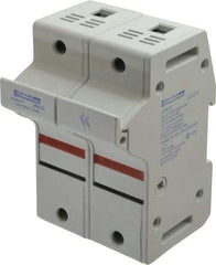 Ferraz Shawmut - 2 Pole, 600 VAC/VDC, 60 Amp, DIN Rail Mount Fuse Holder - Compatible with J Class, 58mm Long x 2.56 Inch Wide and 22mm Diameter Fuse - Strong Tooling