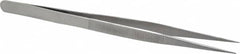 Value Collection - 6-13/32" OAL Diamond Tweezers - Fine Point - Strong Tooling