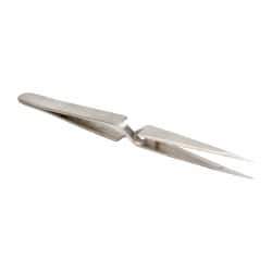 Value Collection - 4-3/4" OAL N1 Reverse Action Tweezers - Fine Point - Strong Tooling