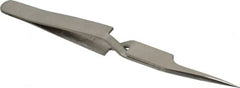 Value Collection - 4-3/4" OAL N5A Reverse Action Tweezers - Long Fine Offset Point - Strong Tooling