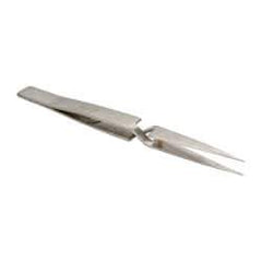 Value Collection - 4-7/8" OAL NAA Reverse Action Tweezers - Long & Strong Point - Strong Tooling