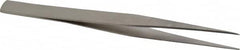 Value Collection - 4-1/4" OAL Assembly Tweezers - Thin, Fine, Light Point - Strong Tooling